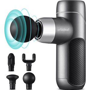 Massage Pistool perfect voor cadeau, premium kwaliteit, instelbare snelheden, massagekoppen voor nek, nek enz.