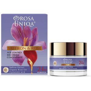 Dagcrème concentraat met Rozenolie & Saffraan anti-age 50ml