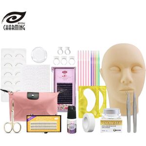 Lashes & More | Wimperextensions Starters Pakket | Oefenset voor Beginnend Wimperstylist | Lash Kit | Oefen Wimper Set