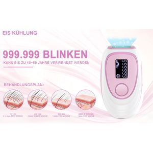 IPL Apparaten Ontharingsapparaat met lichtpulsen vrouwen en mannen