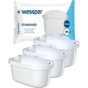 Waterfilter voor Brita Maxtra Waterzuivering Kraanwater - Water Filter Patronen - Waterontharder - Waterontkalker - 3 stuks