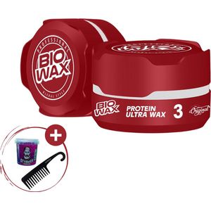 Biowax Keratin Wax - Sterke Hold & Glans - Waterbasis - Gezond Haar - Keratine & Proteïne - 150ml