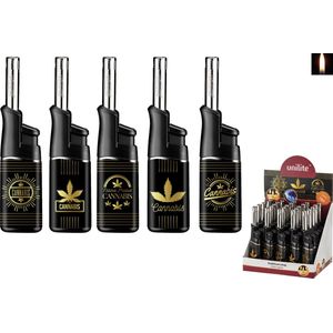 Unilite Kaarsaanstekers - keuken aansteker - 25 stuks - Navulbaar - BERGAMO luxe Lighters