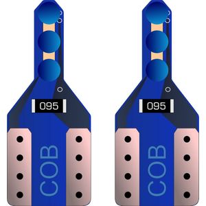 T10 Led Lamp Blauw (Set 2 stuks) 10000K Canbus 5W5 | W5W | Led Signal Light | 12V | 168 | 194 | 2x | Stadslicht | Kentekenplaat Verlichting | 194 COB 6 SMD | Autolamp | 10000 | Kelvin | Autolampen | Car licht | Lampen | 1,2W
