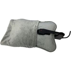 Elektrische kruik - Warmwaterkruik - Kruik met hoes - Fleece - AD 7427
