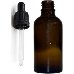 Pipetflesjes 100ml - 5 Stuks - Glazen Pipetflessen - Pipetfles - Aromatherapie