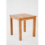 Teakea - Teak tuintafel Vierkant | 70x70x75 | Poten 8 x 8