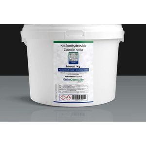 NatriumHydroxide – Sodium hydroxide - Caustic Soda – Noah – Zeep Maken – Natriumhydroxide Voor Zeep – Ontstopper - 1 KG