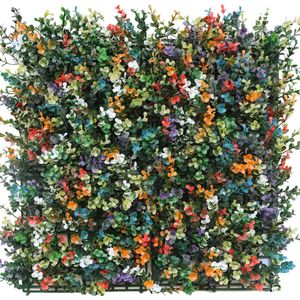 Greenmoods Kunstplanten - Kunsthaag - Buxushaag - Multi-color - 50x50 cm - Voor binnen en buiten