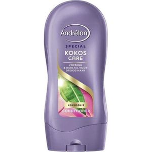 2 x Andrélon Kokos Care Conditioner - Kokosolie - Voeding & herstel voor droog haar - Conditioner - Crèmespoeling.