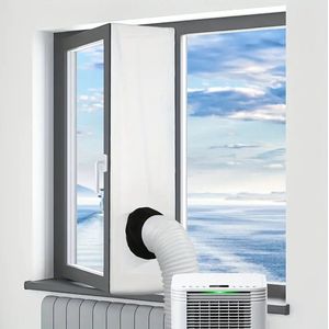 Universele Airco afdichting - Waterdichte raam airco afdichting - met afdichting doek - 3m lang - geschikt voor alle ramen