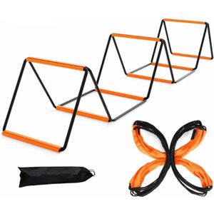 Voetbaltraining ladder - speedladder - voetbal spullen - voetbal trainingsmateriaal - Voetbal spullen - agility - horden - loopladder