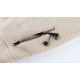 Gløde - Wøley - Verwarmd Teddy Vest - Rood - Fleece - Unisex