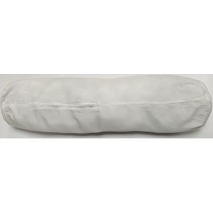 Gulindo budget Mini Guling Bantal Pollo Maat:~45xØ~15-20cm. Medium 300gr. Met AirCool Koudschuim Foam vlokken.Ergonomisch-Ortho Vital™ Nek, been of Knie kussen -100% Vegan en halal Comfortabel been kussen-Lichaamskusse n- Bolste r- Yoga, Body Pillow#