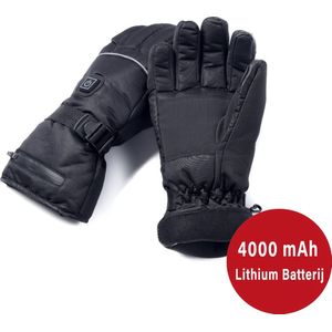Therwave - Verwarmde Handschoenen - Elektrisch - Oplaadbare Accu met Oplaadkabel - Thermohandschoenen - Heren en Dames - Maat S/M - Zwart