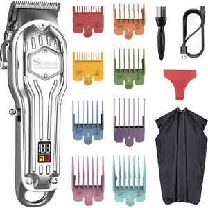 Tondeuse voor mannen - met verschilende opzetstukken - luxe tondeuse