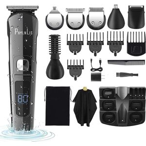 Tondeuse voor mannen - met verschilende opzetstukken - luxe tondeuse