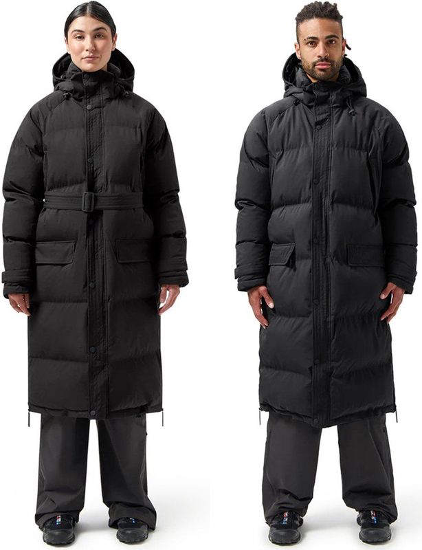 Maium - Padded Parka - Regenjas - Black