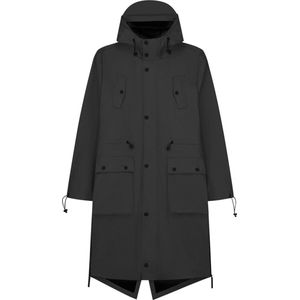 Maium - Original Parka - Regenjas - Zwart - Unisex