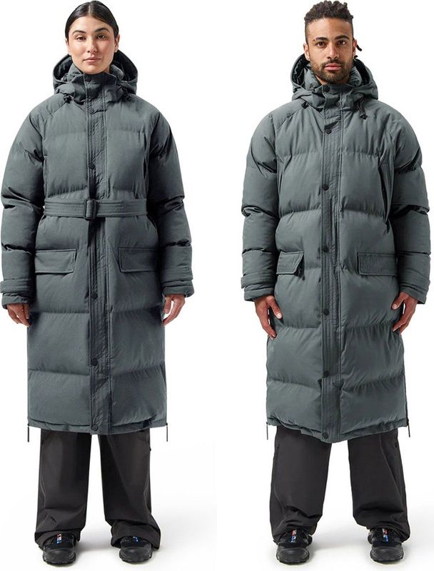 Maium - Padded Parka - Regenjas - Rock Grey - 100% Gerecycled Polyester