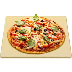 Pizza steen - steen voor pizza pizza bakken - premium kwaliteit – oven – barbecue – BBQ pizza