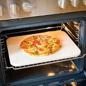 Pizza steen - steen voor pizza pizza bakken - premium kwaliteit – oven – barbecue – BBQ pizza