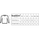 Ballin - Bear Tracksuit Sweater - Zwart - Heren Sweater