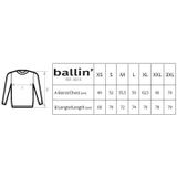 Ballin Est. 2013 - Born To Be - Sweater - Zwart - Biologisch Katoen - Gerecycled Polyester