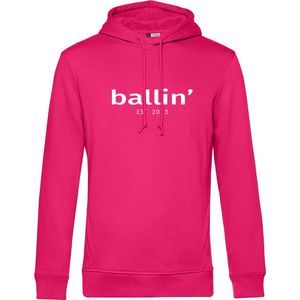 Heren Hoodies met Ballin Est. 2013 Basic Hoodie Print - Roze