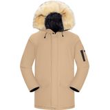 Subprime - Heren Jas winter Parka Tommy - Beige - Maat S