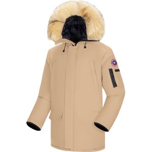 Subprime - Heren Jas winter Parka Tommy - Beige