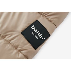 Ballin Est. 2013 - Jacket Giorgio - Heren Winterjas - Beige - Hoogwaardig Polyester