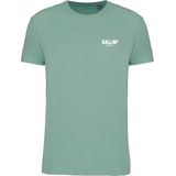 Heren Tee SS met Ballin Est 2013 Backprint Cross Shirt Print - Groen