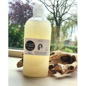 Camellia thee en Knoflook Biologische sulfaatvrije shampoo tegen haar verlies - kliswortel en coffeïne 250ml