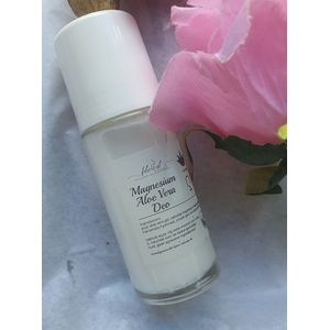 Natuurlijke Magnesium en Aloe Vera deodorant roll on - SWEET geur - meest gevoelige huid - doeltreffend 50ml