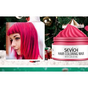Sevich Professionele en Kwalitatieve Haarverf - Tijdelijke Haarkleur - Haar Wax - Haircoloring Wax - Uitwasbaar - 100% Natuurlijke Ingredienten – Roze – Assortiment “Het Gemak’