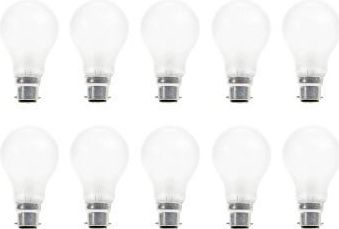 Gloeilamp - Mat - 10x - Bajonetfitting B22d - 40W