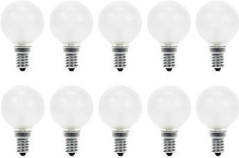 Gloeilamp - Kogellamp - Mat - Kleine fitting E14 - 15W - 2700K