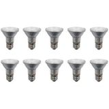 SPL | 10x Halogeen PAR Reflectorlamp | Grote fitting E27 | 50W