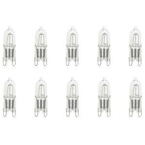 10x Halogeen Insteeklamp | G9 Dimbaar | 18W