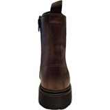 Bridge - Dames Laarzen - Brons - Leer - Uitneembaar Voetbed