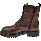 Bridge - Dames Laarzen - Brons - Leer - Uitneembaar Voetbed