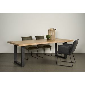 Tower living Ultimo Live-edge dining table 180x90 - top 5