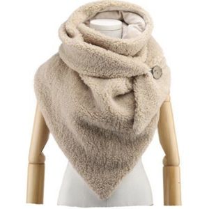 teddy sjaal - teddy - fleece - sjaal dames winter - sjaals - wintersjaal - zacht - warme sjaal