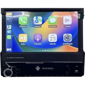 ADIVOX 7 inch inklapbaar Display voor VW Up!/Seat Mii/Skoda Citigo Android 13 CarPlay/Auto/Wifi/RDS/DSP/NAV