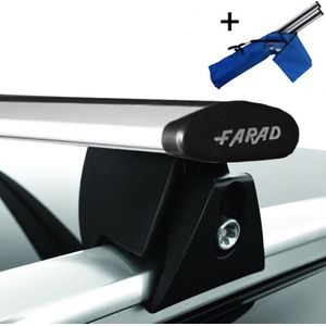 Dakdragers geschikt voor Fiat Stilo M 5 deurs hatchback 2003 t/m 2007 - Wingbar inclusief dakdrager opbergtas