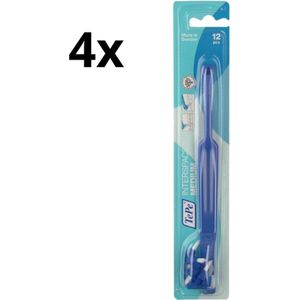4x TePe Tandenborstel Interspace Medium (inclusief 12 tips)