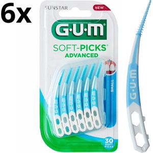 Gum Soft-Picks Advanced Small - 6 x 30 Stuks - Voordeelverpakking
