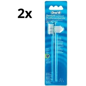 Oral-B Protheseborstel - 2 stuks - Voordeelverpakking