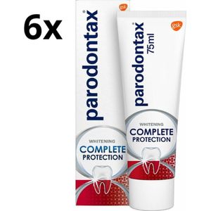 Parodontax - Tandpasta - Complete Protection - Whitening - 75ml x 6